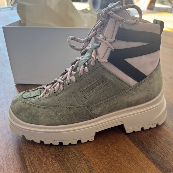NIB Canada Goose Womens Journey Lite Boots Sz 7.5 Rose Smokey Sage Winter Snow - Picture 7 of 7